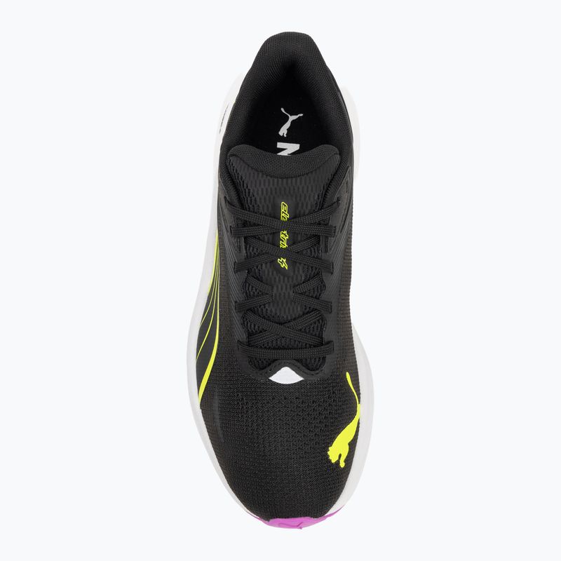 Кросівки для бігу жіночі PUMA Electrify Nitro 4 puma black/yellow alert 5