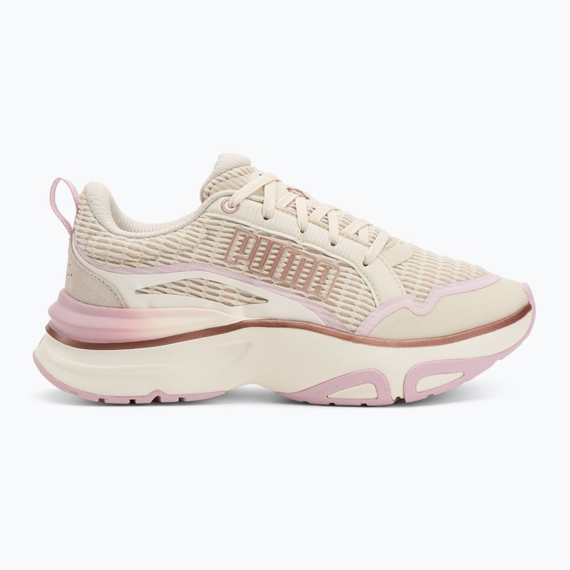 Кросівки для бігу жіночі PUMA Softride Divine Metal alpine snow/warm white/rose mauve 2