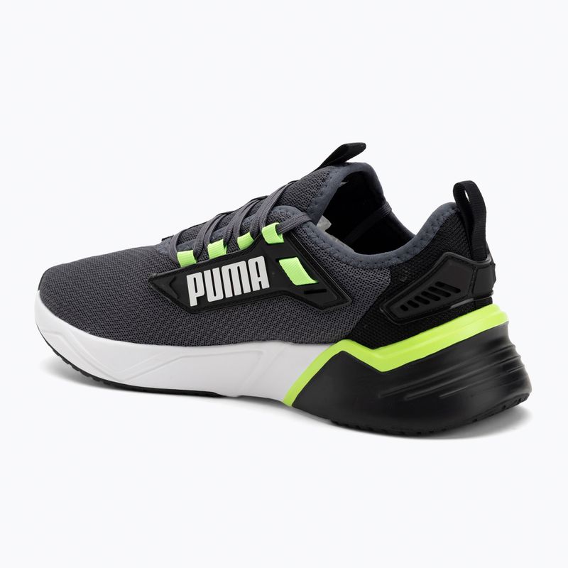 Кросівки для бігу PUMA Retaliate 3 puma black/green moon/green glare 3