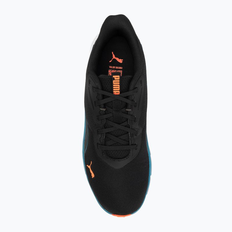 PUMA FlexFocus Lite Сучасні бігові кросівки пума чорного кольору/теплий вогонь 5