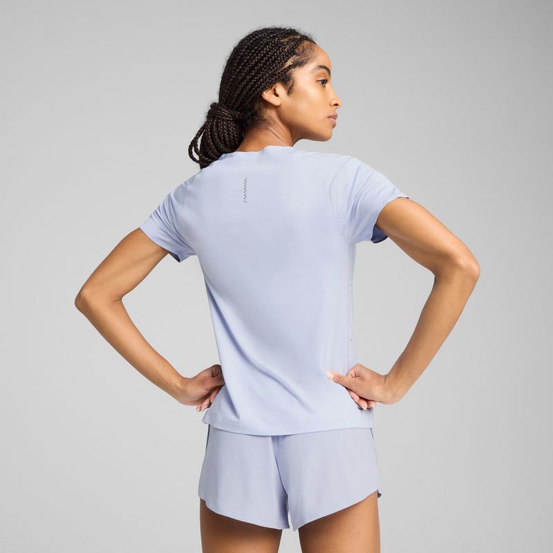 Футболка для бігу жіноча PUMA Run Cloudspun Tee cool neather/heather 4