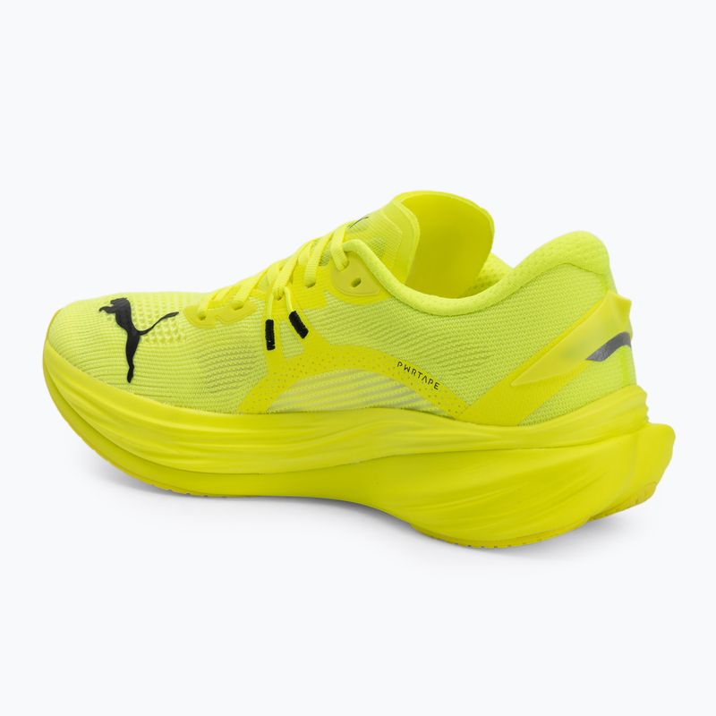 Кросівки для бігу чоловічі PUMA Deviate Nitro 3 yellow alert/puma black 3