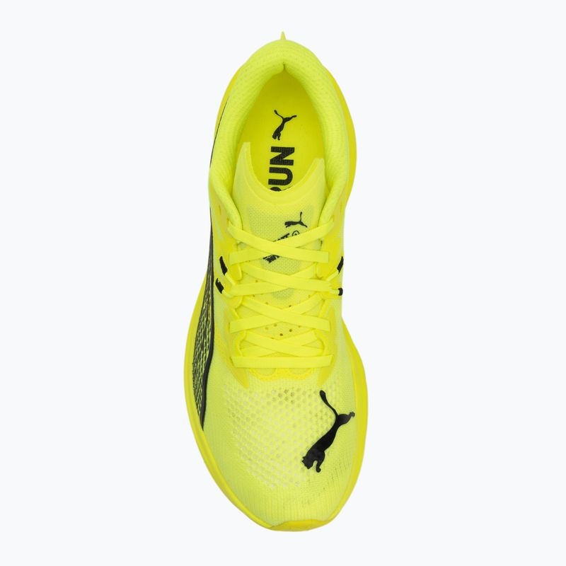 Кросівки для бігу чоловічі PUMA Deviate Nitro 3 yellow alert/puma black 5