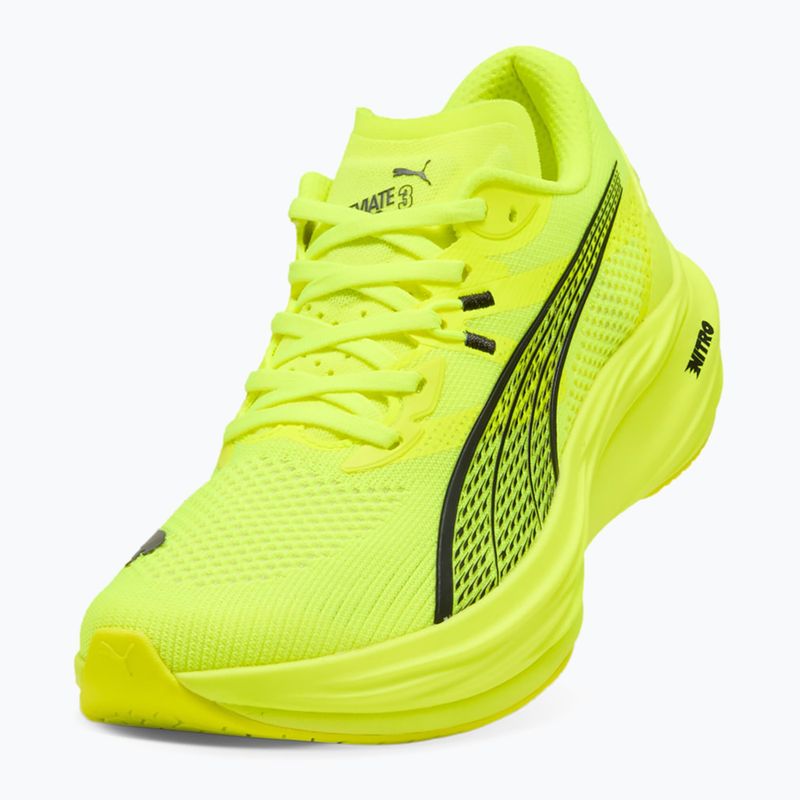 Кросівки для бігу чоловічі PUMA Deviate Nitro 3 yellow alert/puma black 3