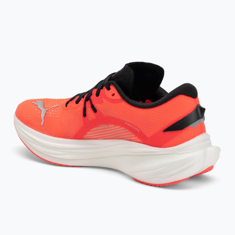 Кросівки для бігу чоловічі PUMA Deviate Nitro 3 glowing red/pumaa black 3