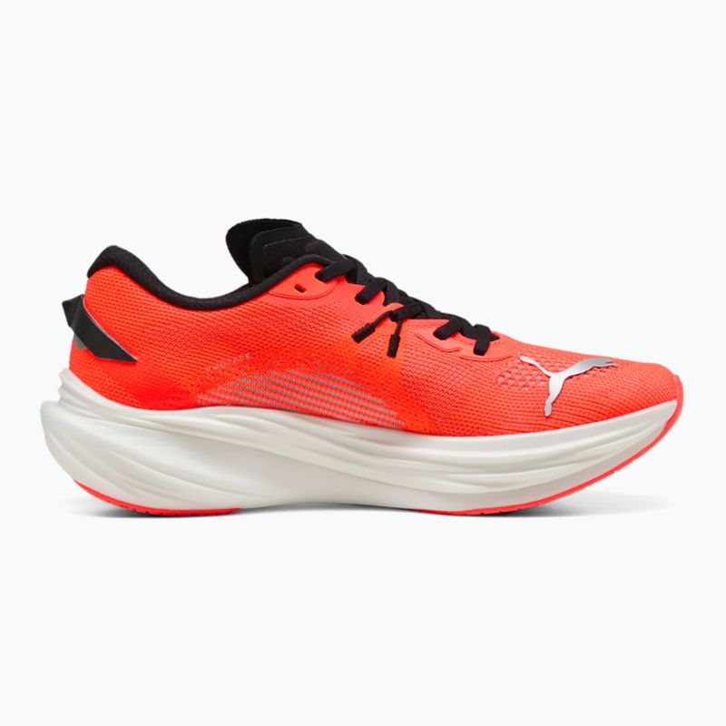 Кросівки для бігу чоловічі PUMA Deviate Nitro 3 glowing red/pumaa black 2