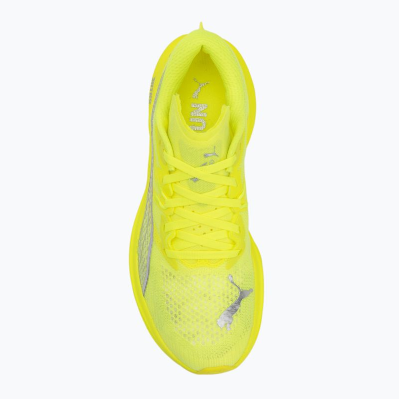 Кросівки для бігу жіночі PUMA Deviate Nitro 3 yellow alert/puma silver 5
