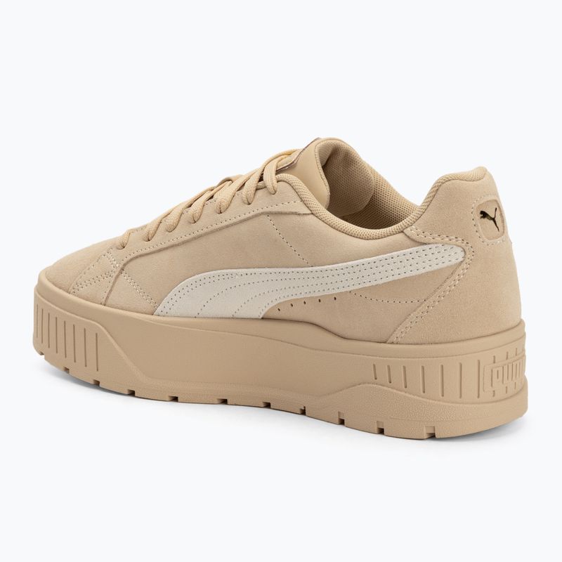 Кросівки жіночі PUMA Karmen II light sand/alpine snow/puma gold 3