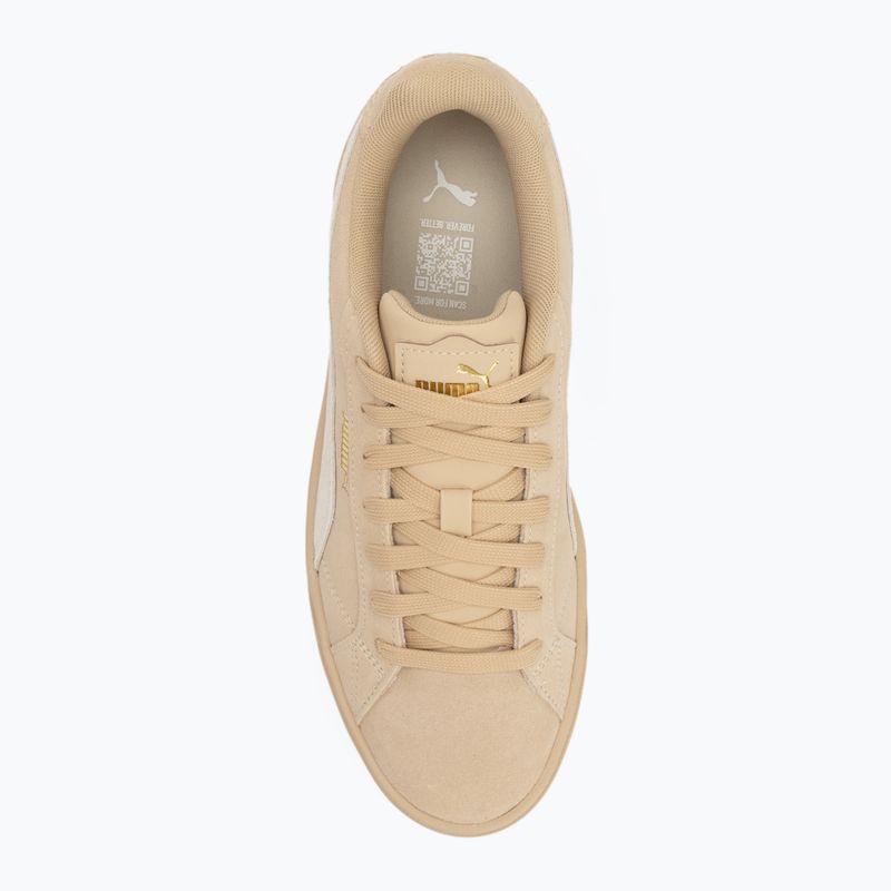 Кросівки жіночі PUMA Karmen II light sand/alpine snow/puma gold 5