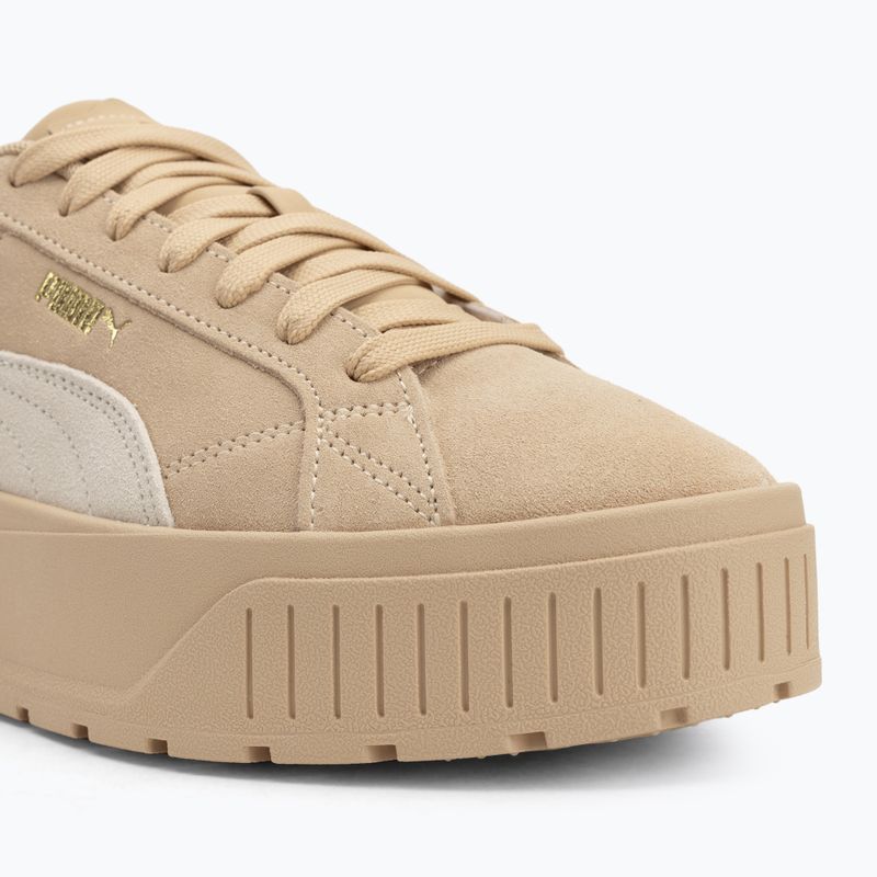 Кросівки жіночі PUMA Karmen II light sand/alpine snow/puma gold 7
