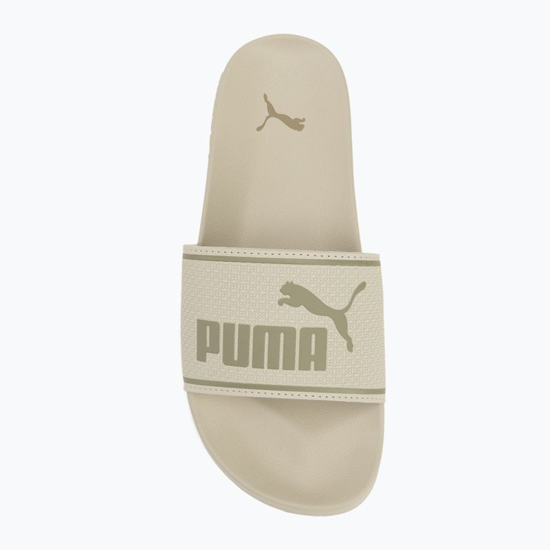 Шльопанці PUMA Leadcat 2.0 desert dust/velvet moss 5
