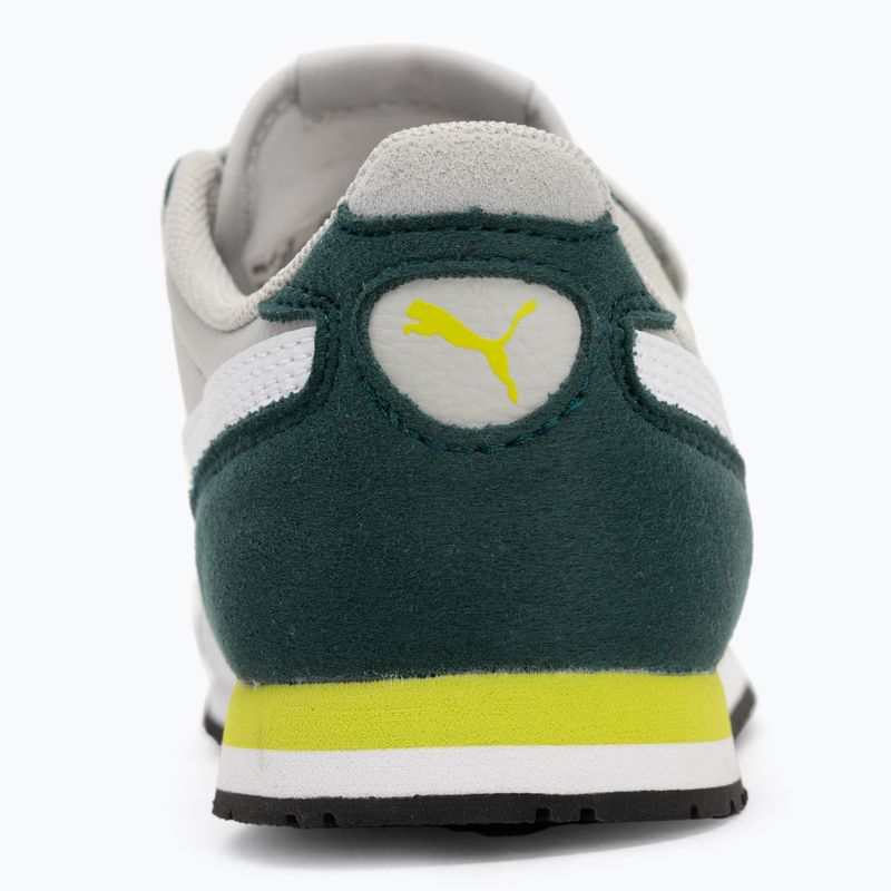 Кросівки дитячі PUMA Cabana Racer SL 20 V PS coollightgray/pumawhite/darkmyrtle/limesmash 6