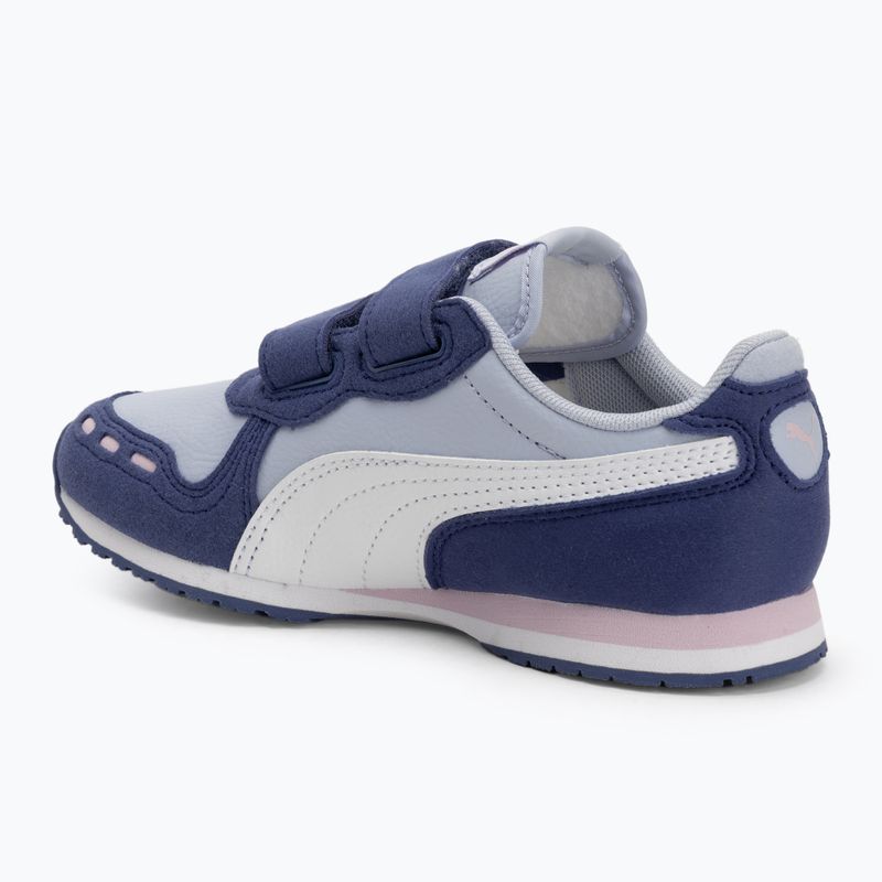 Кросівки дитячі PUMA Cabana Racer SL 20 V PS cool weather/puma white/blue crystal/rose mauve 3