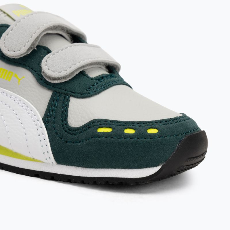 Кросівки дитячі PUMA Cabana Racer SL 20 V Inf coollightgray/pumawhite/darkmyrtle/limesmash 7