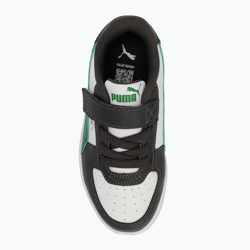 Кросівки дитячі PUMA Caven 2.0 shadow gray/archive green/puma white 5