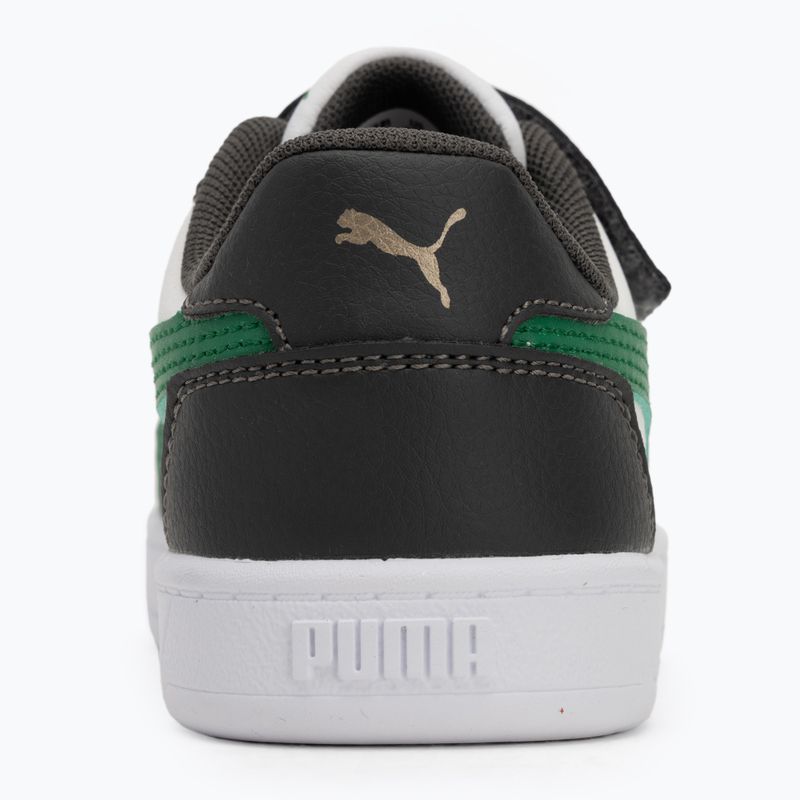 Кросівки дитячі PUMA Caven 2.0 shadow gray/archive green/puma white 6