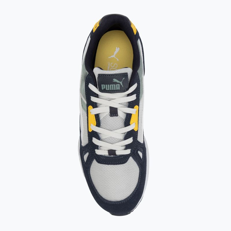 Кросівки чоловічі PUMA Graviton Pro feather gray/puma white/new navy/green moon 5