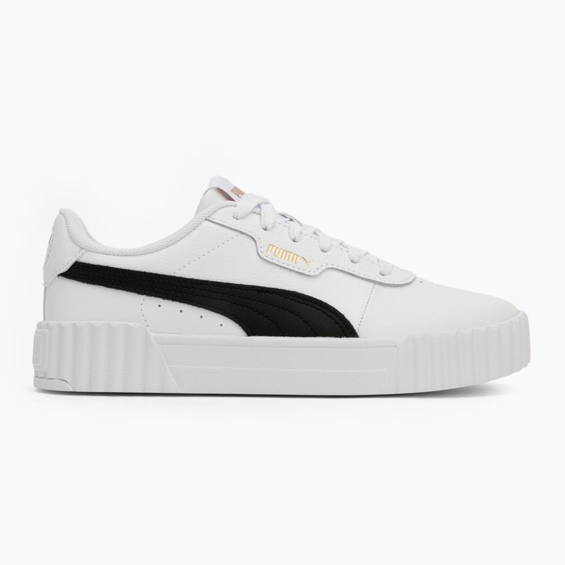 Кросівки жіночі PUMA Carina 3.0 puma white/puma black/puma gold 2