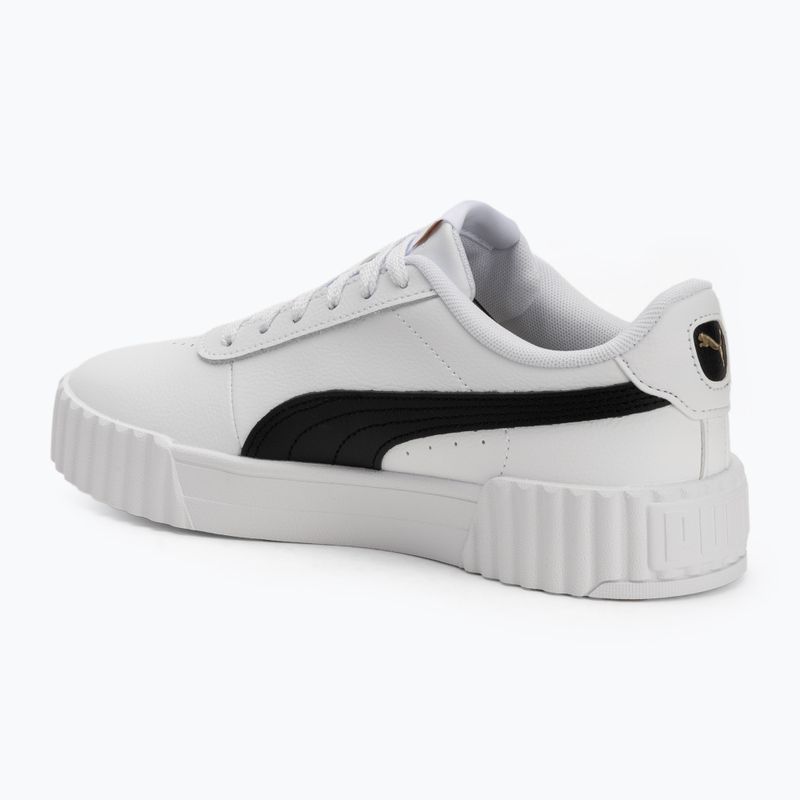 Кросівки жіночі PUMA Carina 3.0 puma white/puma black/puma gold 3