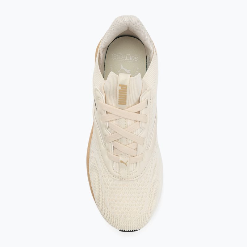 Кросівки для бігу жіночі PUMA Softride Mayve alpine snow/warm white/puma black 5