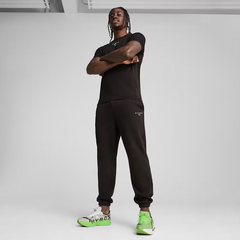 Чоловічі штани PUMA x HYROX Fleece чорного кольору 6