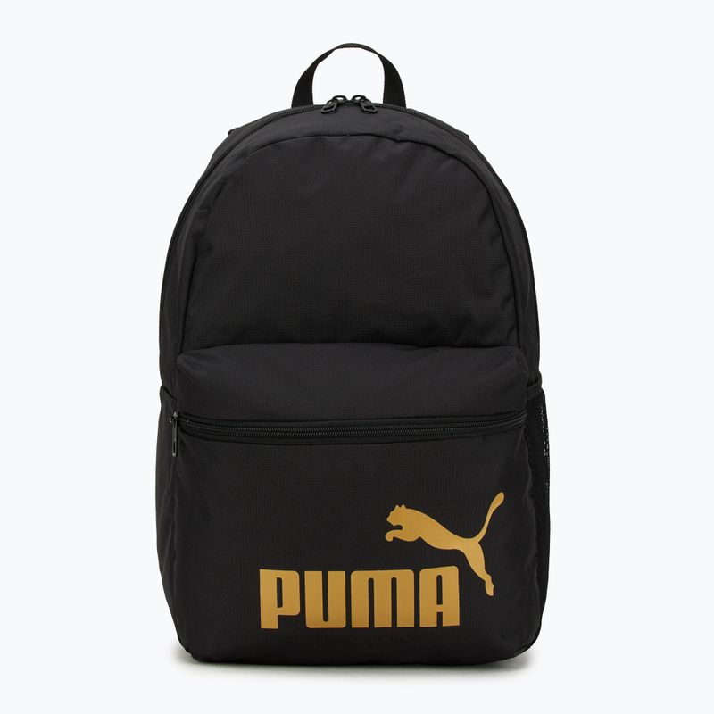 Рюкзак PUMA Phase 22 л puma black/gold/no.1 logo