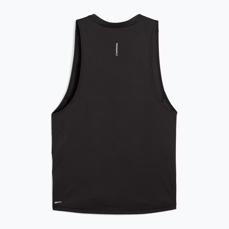 Футболка для бігу чоловіча PUMA Velocity Tank Poly puma black 2