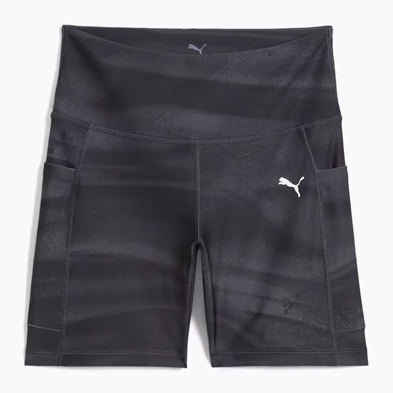 Шорти для бігу жіночі Puma Run Velocity 5" AOP Tight puma black
