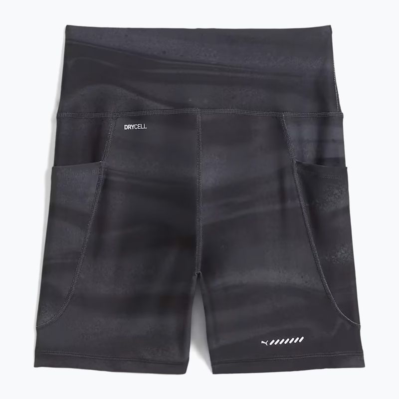 Шорти для бігу жіночі Puma Run Velocity 5" AOP Tight puma black 2