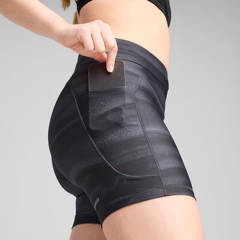 Шорти для бігу жіночі Puma Run Velocity 5" AOP Tight puma black 7