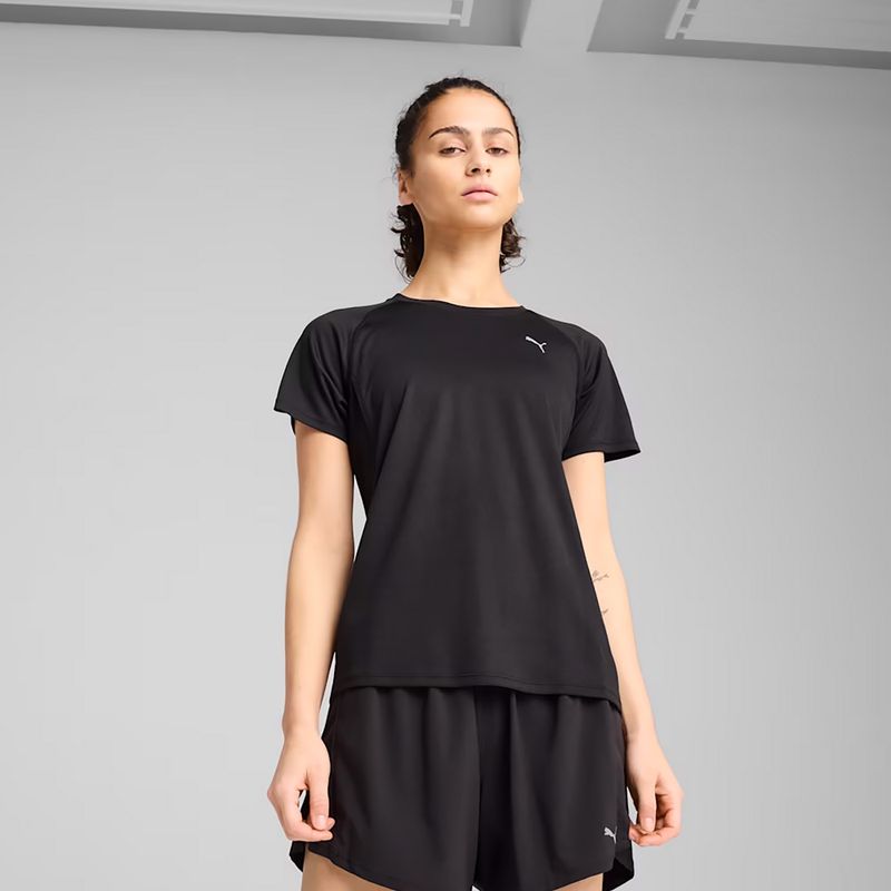 Футболка для бігу жіноча PUMA Run Velocity Tee Poly puma black 3