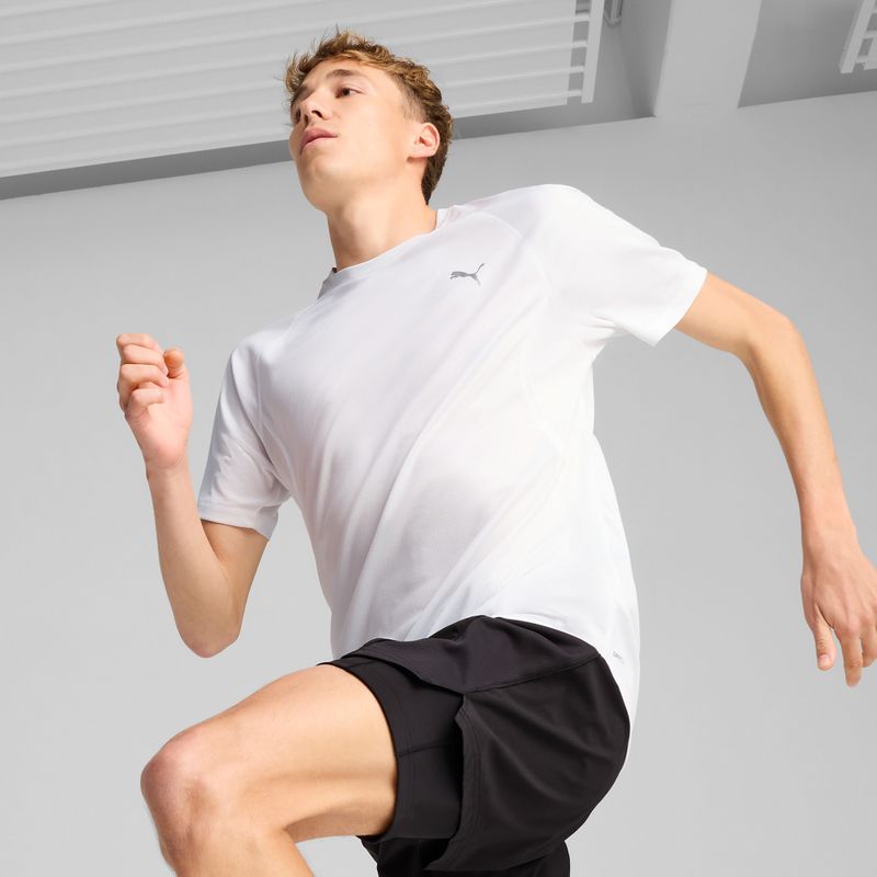Футболка для бігу чоловіча PUMA Run Velocity Tee Poly puma white 3