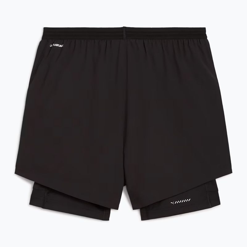 Чоловічі бігові шорти Puma Run Ultrawave 2IN1 5 "бігові шорти пума чорні 2