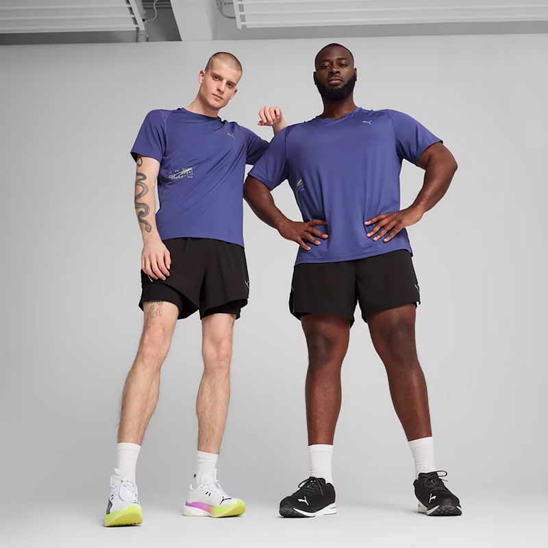 Чоловічі бігові шорти Puma Run Ultrawave 2IN1 5 "бігові шорти пума чорні 3