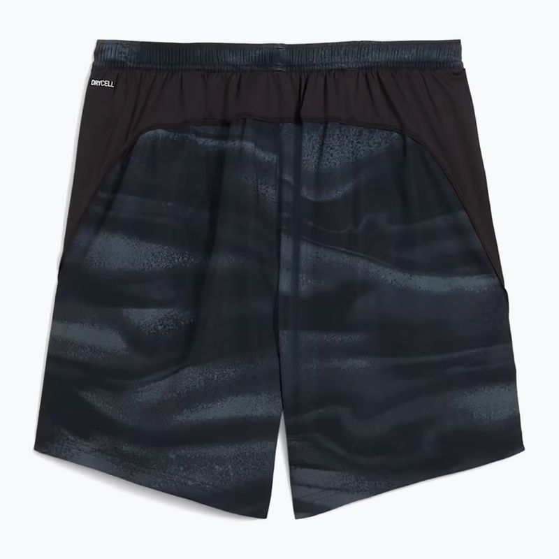 Шорти для бігу чоловічі PUMA Run Velocity AOP 7" puma black 2