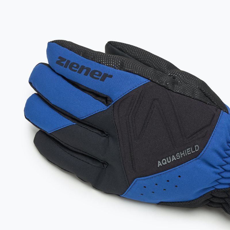 Рукавиці гірськолижні чоловічі ZIENER Gatis Aquashield blue 4