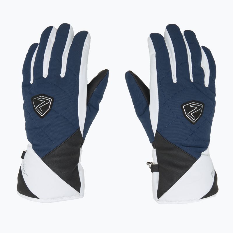 Рукавиці гірськолижні жіночі ZIENER Kamea GTX dark navy 3