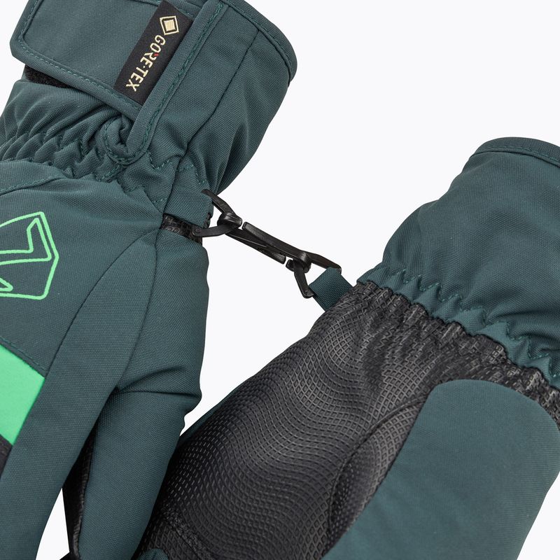 Рукавиці гірськолижні дитячі ZIENER Leif GTX dark jungle 5