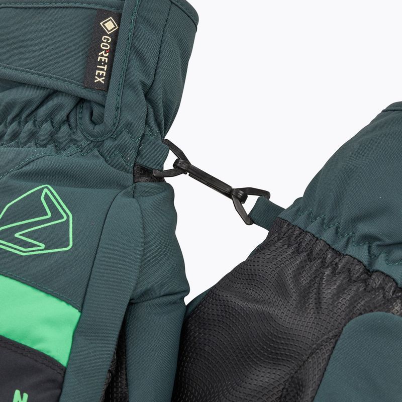 Рукавиці гірськолижні дитячі ZIENER Levin GTX Mitten dark jungle 5