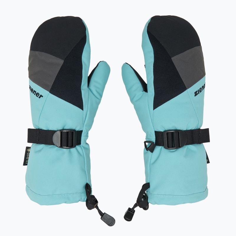 Рукавиці гірськолижні дитячі ZIENER Lanic GTX + Gore Plus Warm Mitten river blue 3