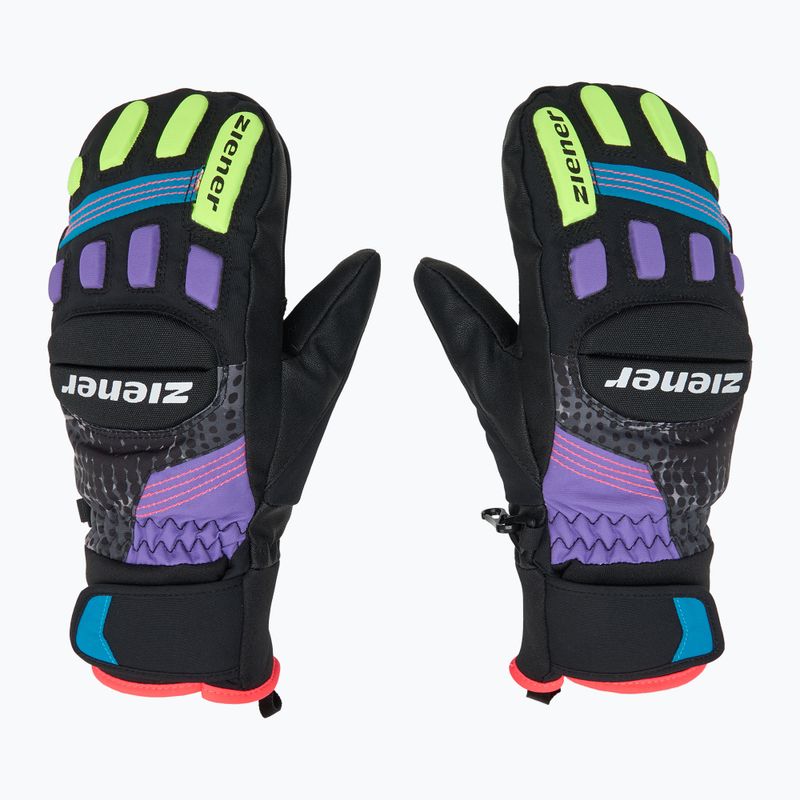 Рукавиці гірськолижні дитячі ZIENER Luron Aquashield PR Mitten multicolor 3