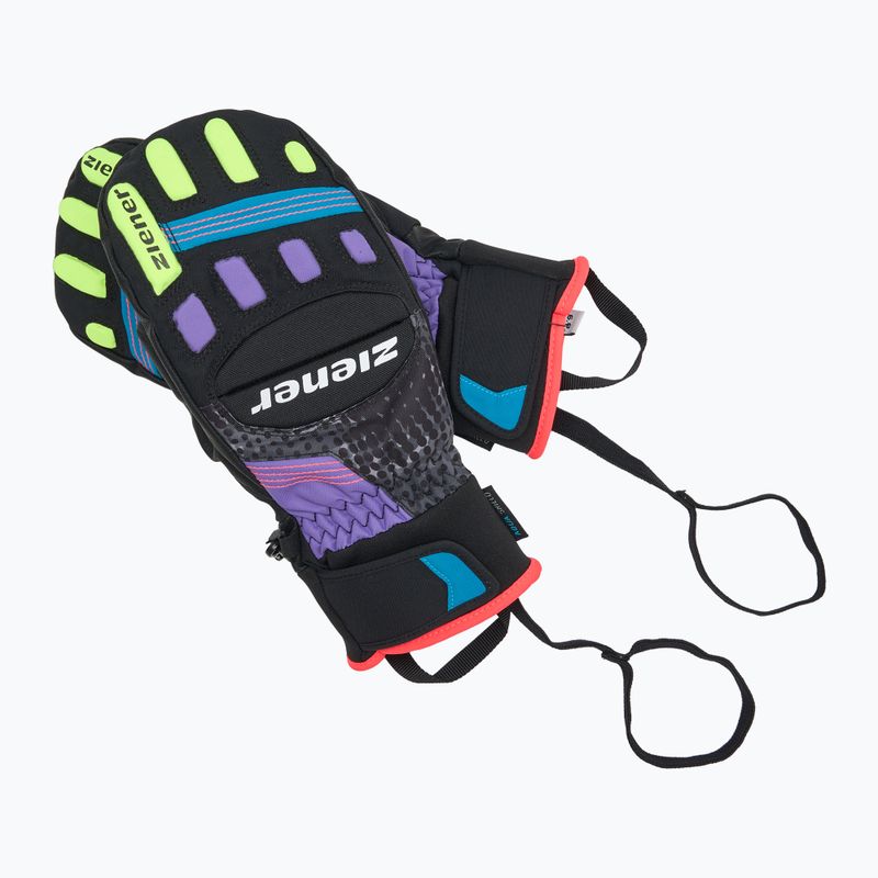 Рукавиці гірськолижні дитячі ZIENER Luron Aquashield PR Mitten multicolor 6