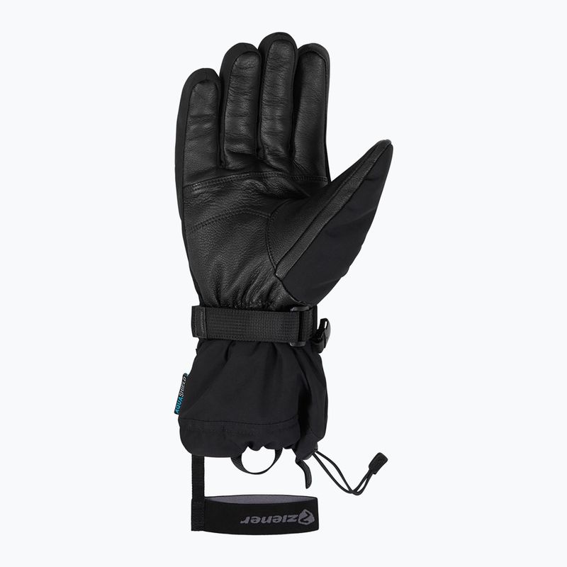 Рукавиці лижні чоловічі ZIENER Gaiku-Z Aquashield AW black 3
