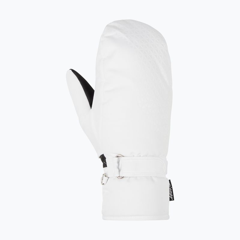 Рукавиці гірськолижні жіночі ZIENER Kisar Aquashield Mitten white 2