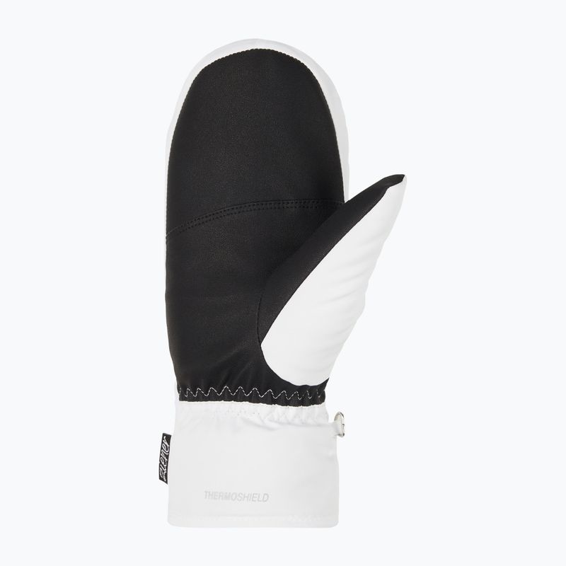 Рукавиці гірськолижні жіночі ZIENER Kisar Aquashield Mitten white 3