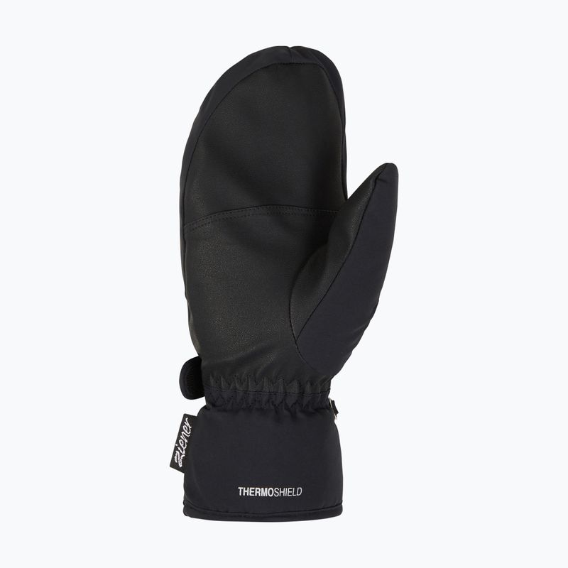 Рукавиці гірськолижні жіночі ZIENER Kisar Aquashield Mitten black 2