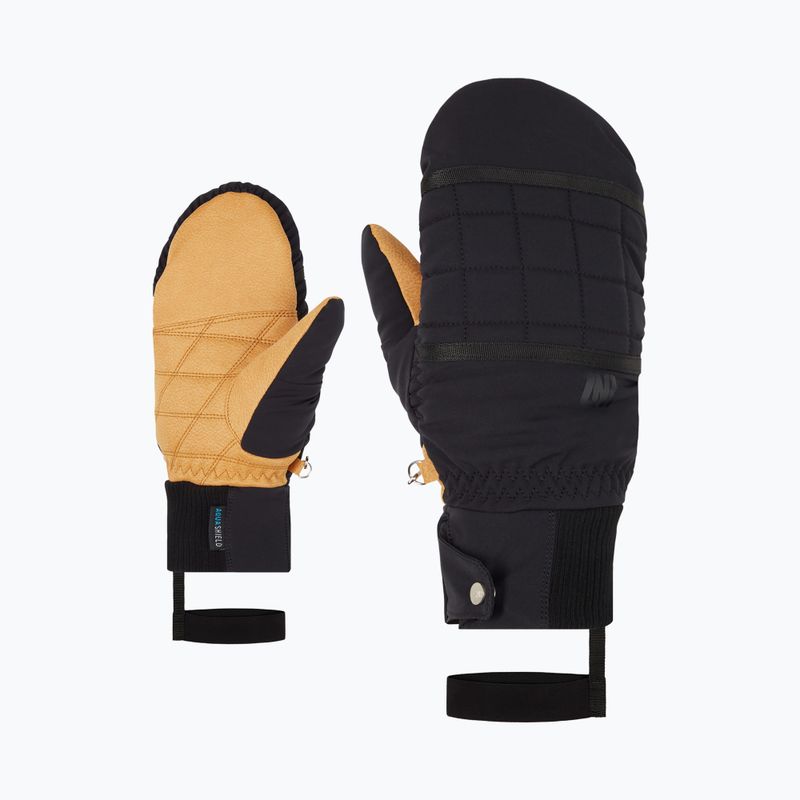 Рукавиці гірськолижні жіночі ZIENER Kabba black 7