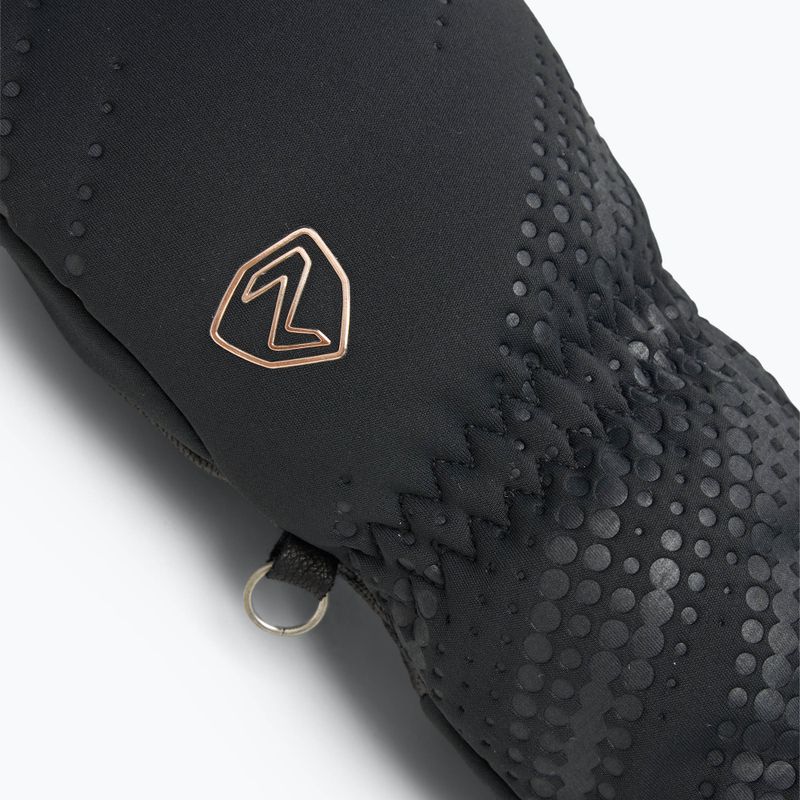 Рукавиці гірськолижні жіночі ZIENER Karoia WS PR Mitten black/rose metallic 4