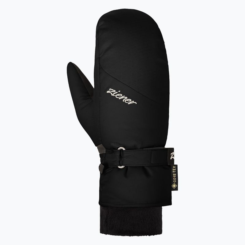 Рукавиці гірськолижні жіночі ZIENER Klairo-Z GTX+Gore Plus Warm Mitten black 2