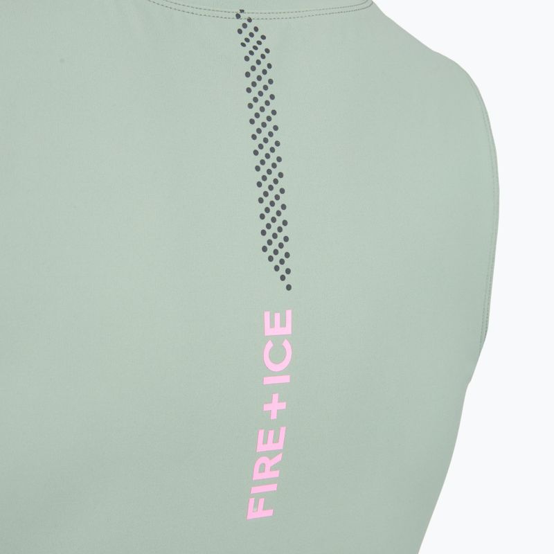 жіноча тренувальна футболка BOGNER FIRE+ICE Caia 1/4 Zip eucalyptus 4